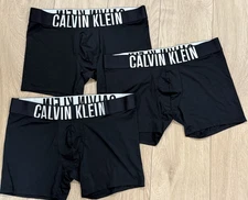 Calvin Klein Men's Intense Power Microfiber 3-Pack Boxer Brief Stretch Size XL
