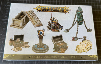 Warhammer Age of Sigmar Shattered Dominion Objectives Set Objective Marker NEU!