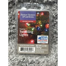 Festive Twinkling Lights Better Homes & Gardens Holiday Edition Scented Wax Cube