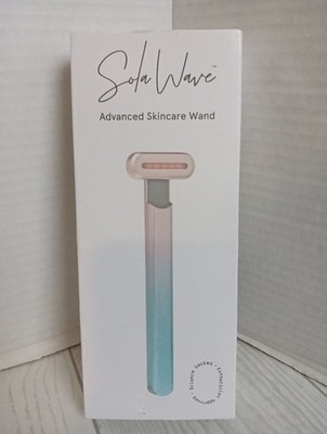 Solawave 4 in 1 Advanced Skincare Wand Portable Lightweight w/ Red Light Therapy