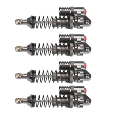 4Pcs 100mm Adjustable Shock Absorber For Axial SCX10 TRX-4 RC 1:10 Crawler Car a