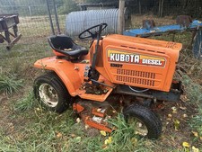 Ride On Kubota Lawn Mower Breaking