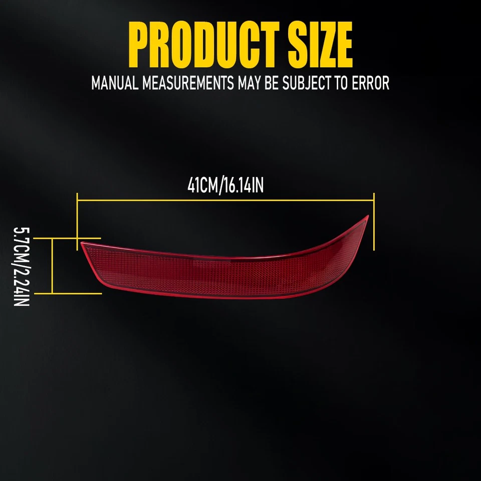 Rear Bumper Reflector For Mercedes-Benz GL-Class GL350 450 X164 2010-2012 Left A - Imagem 2 de 4