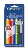 157 C12 Staedtler Ergosoft 157 Schwarz Blau Bordeaux Braun GrüN Hellblau He ~D~