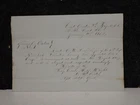 SIGNED CIVIL WAR 3rd S.C BLACK Volunteer Infantry General Orders #1 C. W. Foster