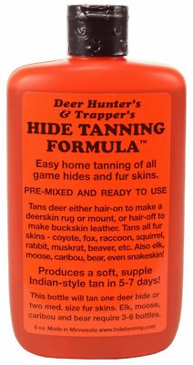 Deer Hunters & Trapper Hide And Fur Tanning Formula 8 oz - Choose Your Quantity
