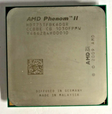 AMD Phenom II X6 1075T HDT75TFBK6DGR - 6 CORE - 3.0GHz Socket AM3 #1285