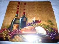 Lot 4 Piece Wine Grapes Theme Pinot Grigio Zinfandel Placemats Lot 4 Piece Wine Grapes Theme Pinot Grigio Zinfandel Placemats