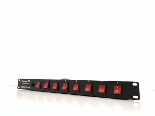 Adj American DJ PC-100A 8-Switch On/Off Lighting To /C Power Center 120V/60Hz - Picture 10 of 10