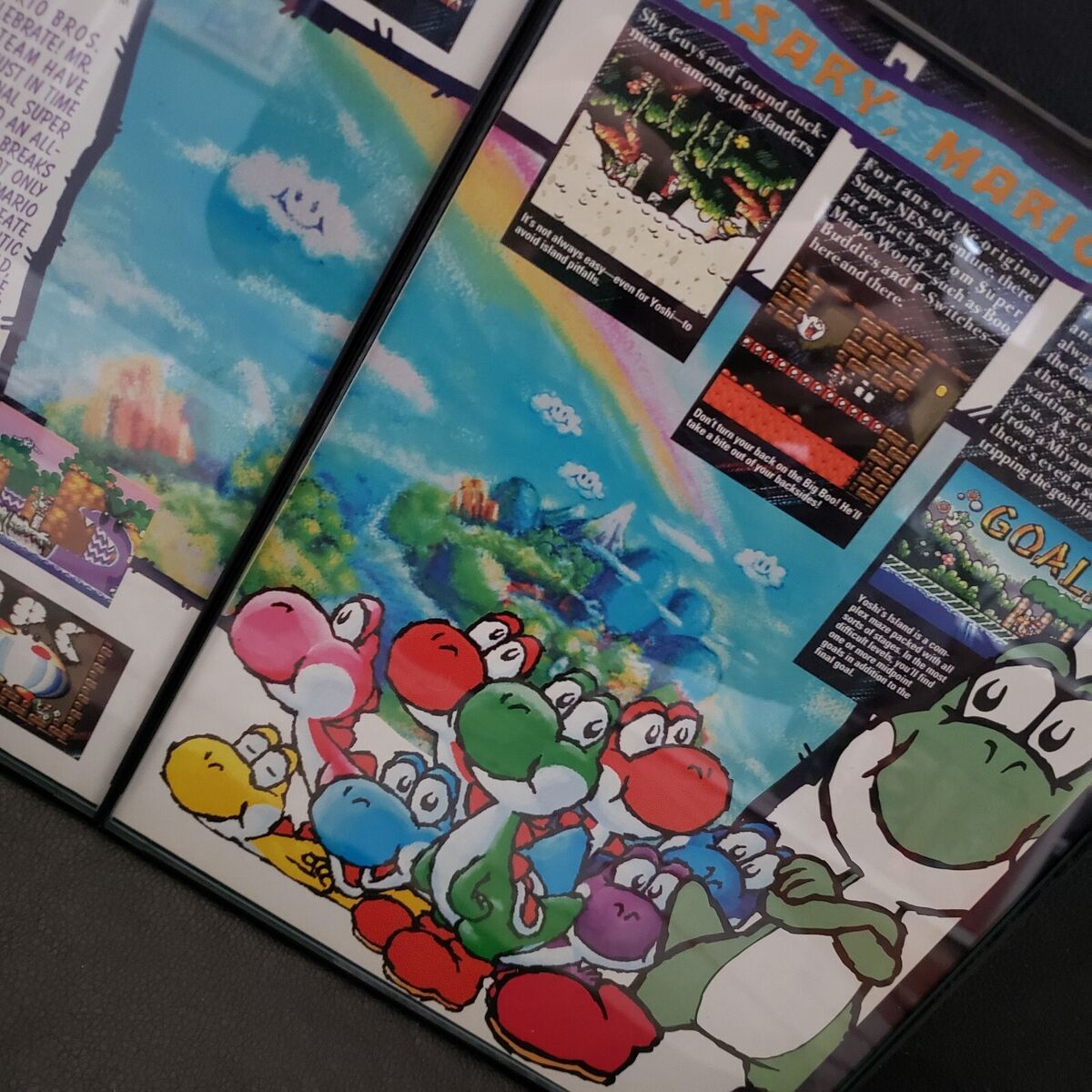 Super Mario World 2: Yoshi's Island é a arte nos games