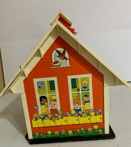 vintage fisher price schoolhouse