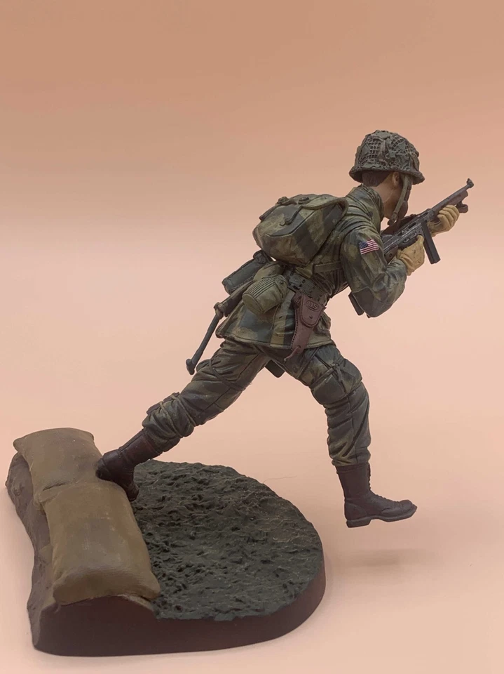 Figura de acción militar Dusty Trail Toys 2003 - cabo Smith American Airborne Foto 4 de 4