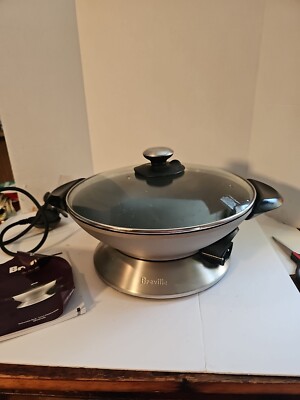 Breville Hot Wok Pro 6 QT 15 Settings BEW600XL