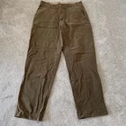 Tommy Bahama Relax Pants Mens 34X32 Brown Flat Front Chino Casual