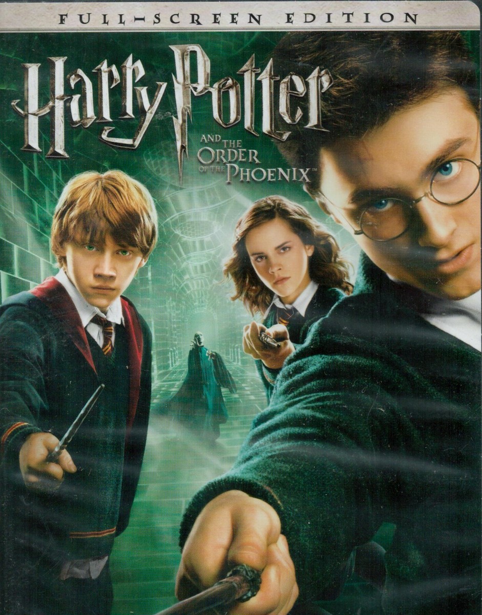 Harry Potter and the Order of the Phoenix (DVD, 2007, Full Frame