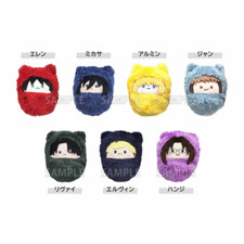 Official Genuine Attack on Titan Stuffed Toys Cute Garage Kits Pendants Doll