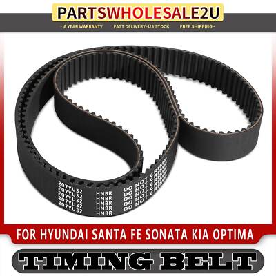 Engine Timing Belt for Hyundai Sonata Santa Fe Tucson Kia Optima Sportage 207 T