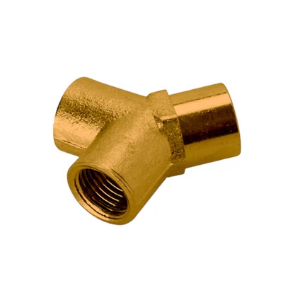 SILVERLINE-TOOLTIME Air Line Hose 3-way Connector Fitting (1/4" Bsp)