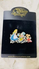 Disney Auctions Alice In Wonderland Mad Hatter Hare LE 100 Pin MOC HTF Rare