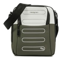 Hedgren Relax Vertical Crossover + Rfid M Vaporous Grey / Olive OlivgrüN Neu