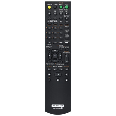 New RM-AAU029 For Sony Audio AV DVD Remote Control HT-CT100 SS-MCT100 SA-WCT100