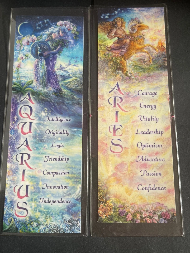 Josephine Wall Zodiac Bookmarks (set of 12) - Image 2 of 4