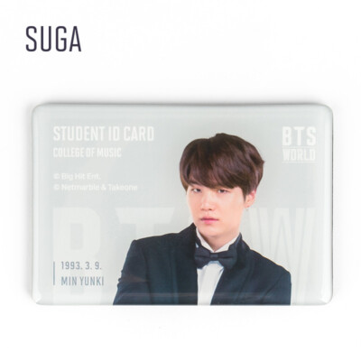 BTS WORLD ID MAGNET BRAND NEW SEALED JUNGKOOK V JIMIN SUGA RM J