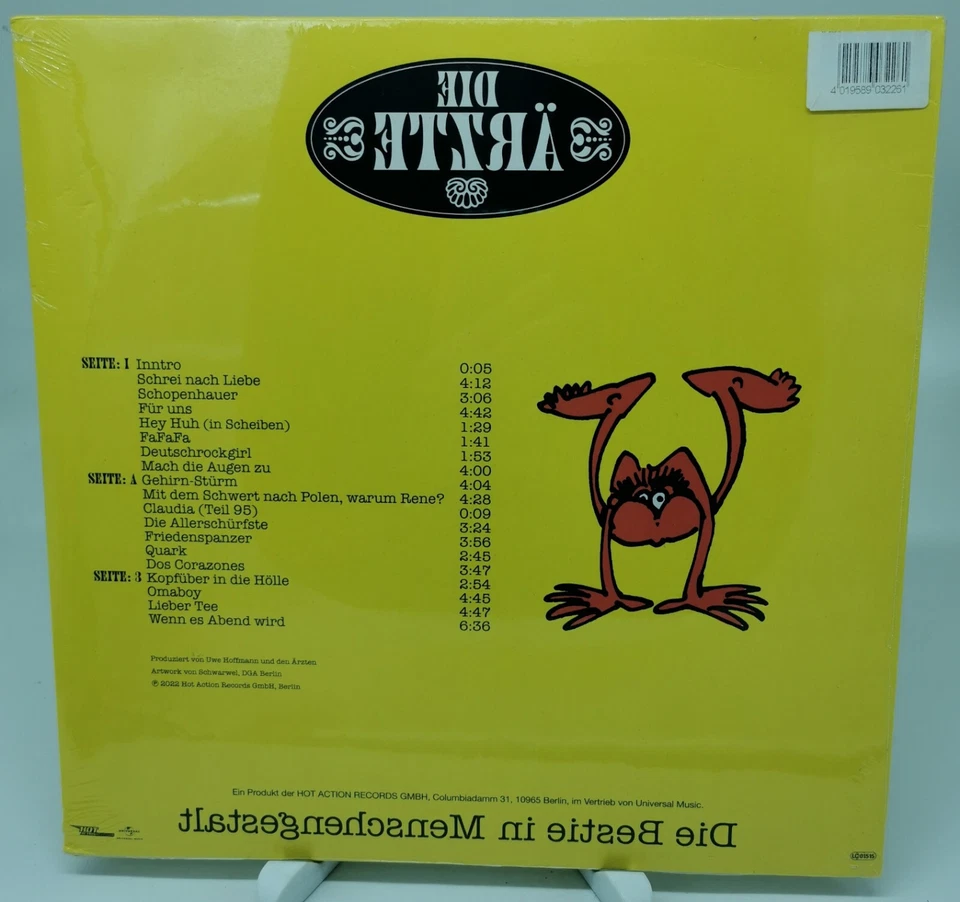 Die Ärzte Die Bestie in Menschengestalt Limitierte Doppel Vinyl LP Neu - Bild 2 von 4