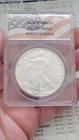 1988 $1 Silver American Eagle ANACS MS70 American Flag Label