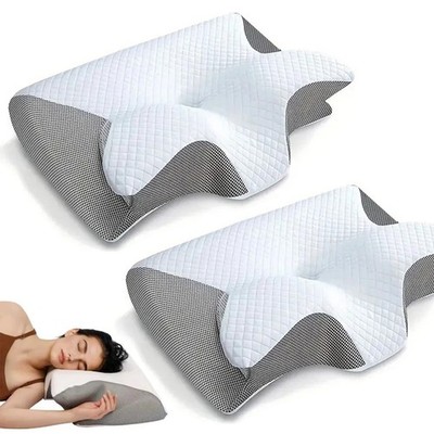 Memory Foam Pillow Anti Snore Ergonomic Premium Neck Pain Relief Memory Foam US