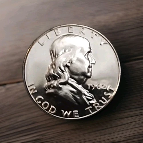 1962 (P) Franklin Half Dollar Gem Proof 90% Silver