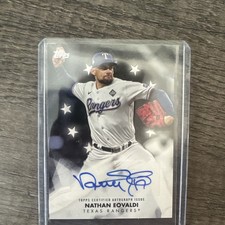 2024 Topps Series 2 Nathan Eovaldi Rangers #BSA2-NE  Auto Baseball Stars