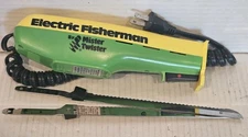 Electric Fisherman By Mister Twister Fillet Knife Model MT-1201 2 Nice Blades!