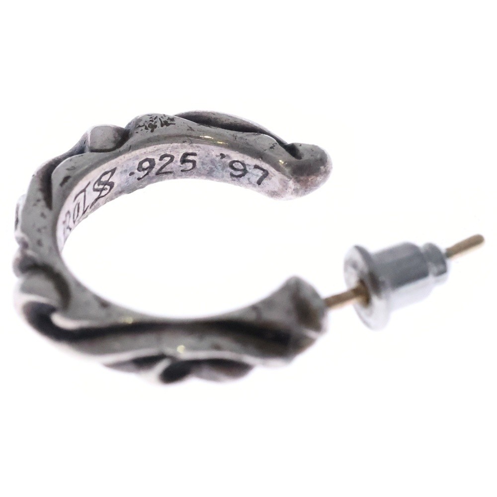 Chrome Hearts Hoop Scroll BCA102 Earring 925 14K P0051717 thumbnail 5
