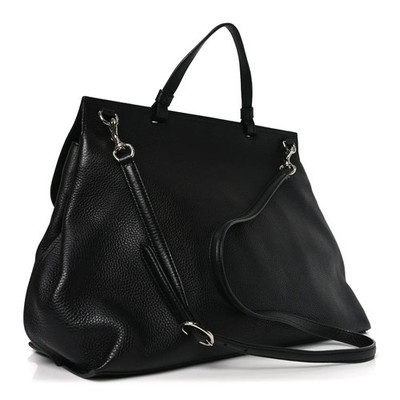 Gucci Cellarius Calfskin Large Bamboo Top Handle Bag