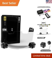 NFHS Compliant Football Visor - Scratch-Resistant & Perfect for Competitive Play