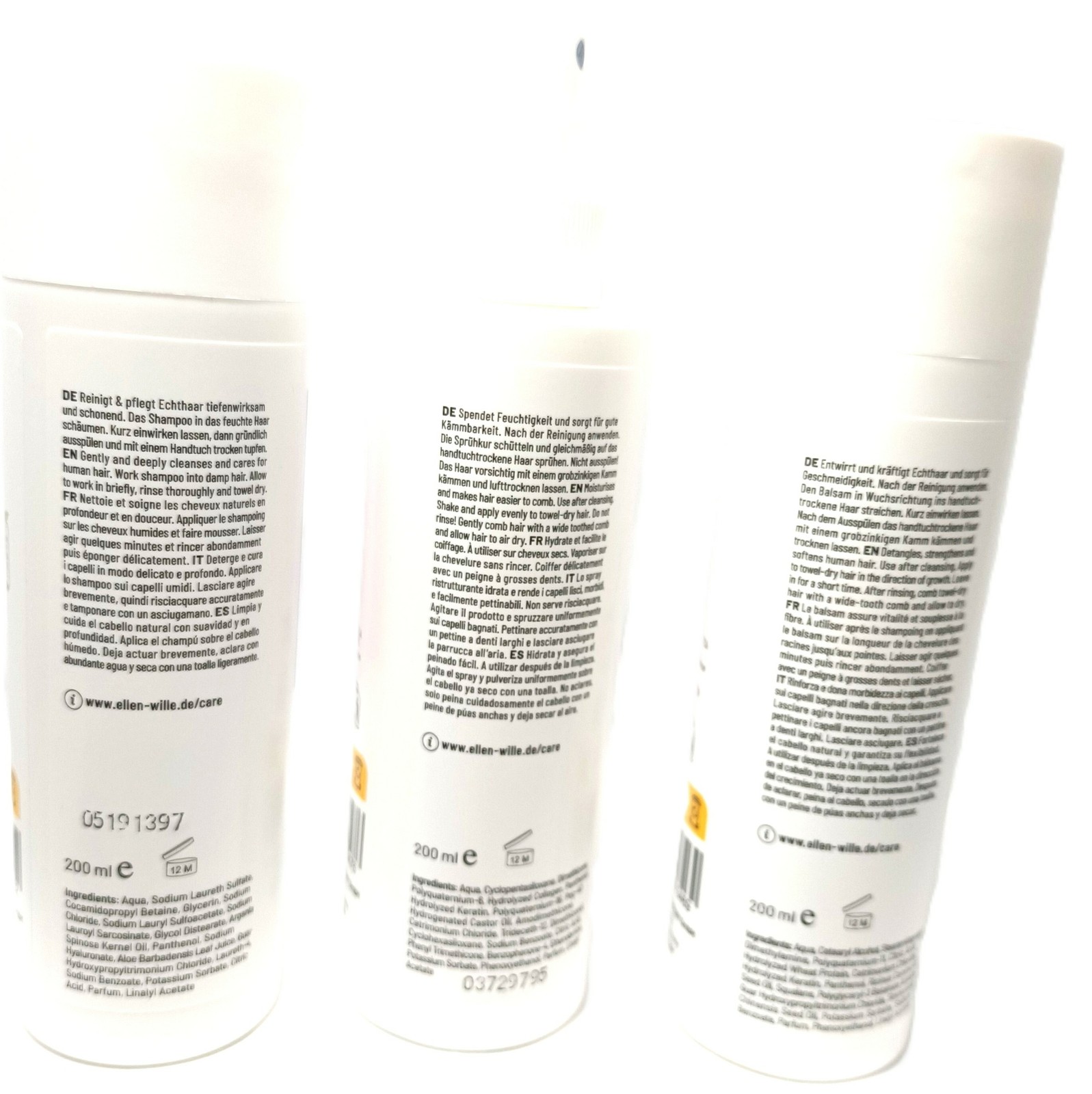 Kit entretien cheveux naturels 250ml - Routine complète hydratation & soin