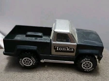 Tonka Pickup Truck Black And Silver 1979