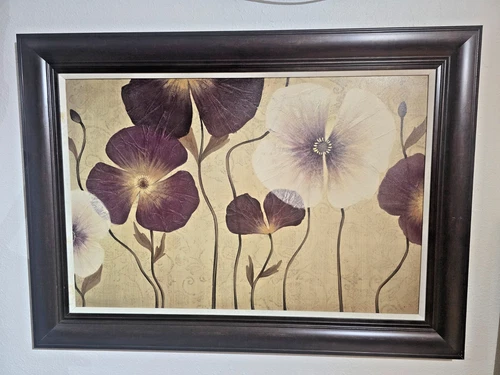 Large Framed Floral Wall Art Print Damsels by MAJA 44x32 Bed Bath Beyond
