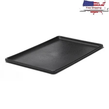 Replacement Dog Crate Tray Leakproof Flexible Plastic Pan Dog Crate Kennel Use