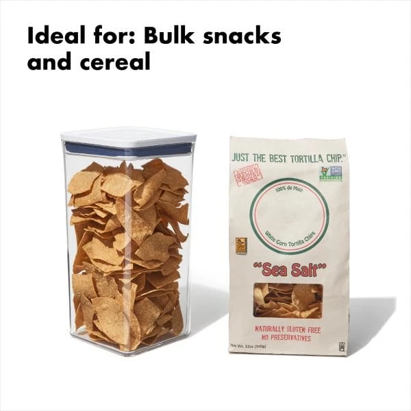 OXO GOOD GRIPS POP CONTAINER STORAGE BIG SQUARE TALL 6.0 QT - 11233400UK - Image 3 of 4