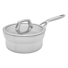 ZWILLING Motion Stainless Steel 2.5-qt Stainless Steel Saucepan with Lid