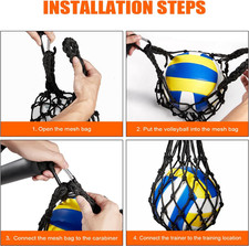 Volleyball Spike Trainer, Volleyball Training Aids, Volleyball Attack Trainer...