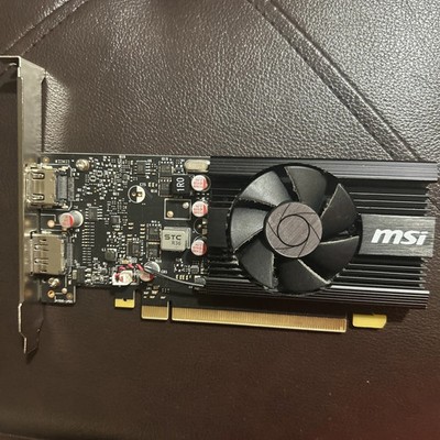 MSI NVIDIA GeForce GT 1030 2GB DDR4 Graphics Card DISPLAY PORT HDMI