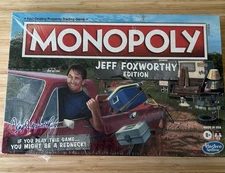 Monopoly Jeff Foxworthy Edition Board Game Redneck 2020 New Hasbro Southern