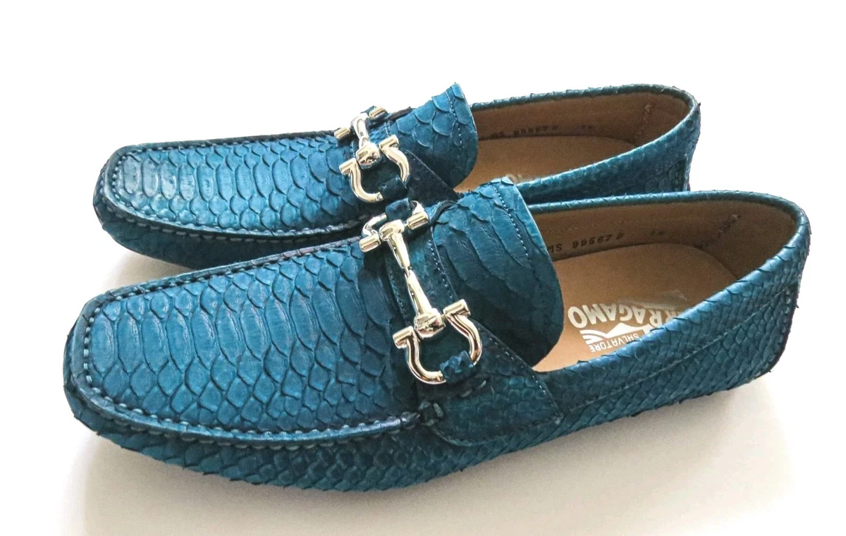25+ Salvatore Ferragamo Blue EE Dress Shoes for Men for sale 