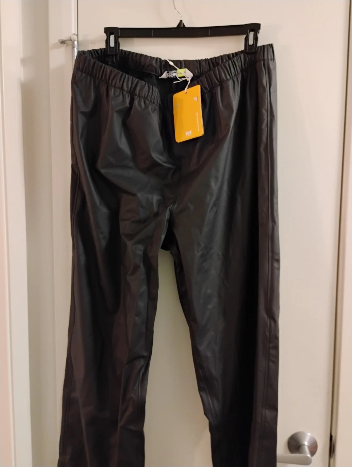 NEW - Helly Hansen Men's Moss waterproof rain pants 2XL Black