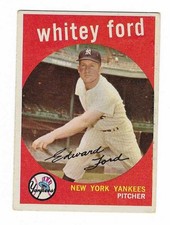 1959 Topps Whitey Ford #430