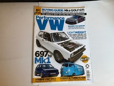 Performance Vw Mag Apr 2024 16v Mk1 Golf Vr6 Mk2 Turbo Splitscreen Van Bagged R8