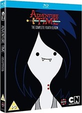 Image of ADVENTURE TIME COMPLETE SERIES 4 DVD 4th Fourth Forth Season Four UK Release R2